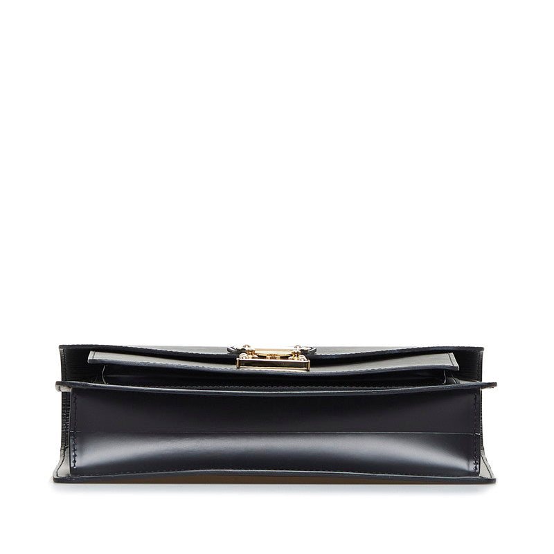 Louis Vuitton Epi Monceau Handbag Shoulder Bag 2way Noir Black