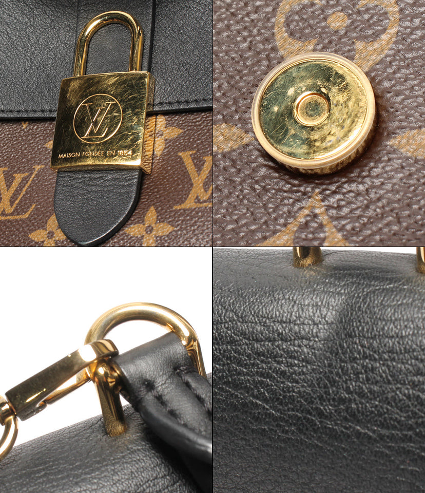 Louis Vuitton Shoulder Bag Locky BB Monogram Noir