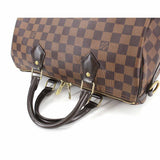 Louis Vuitton Damier Speedy Bandouliere 30 2way Hand Shoulder Bag Ebene