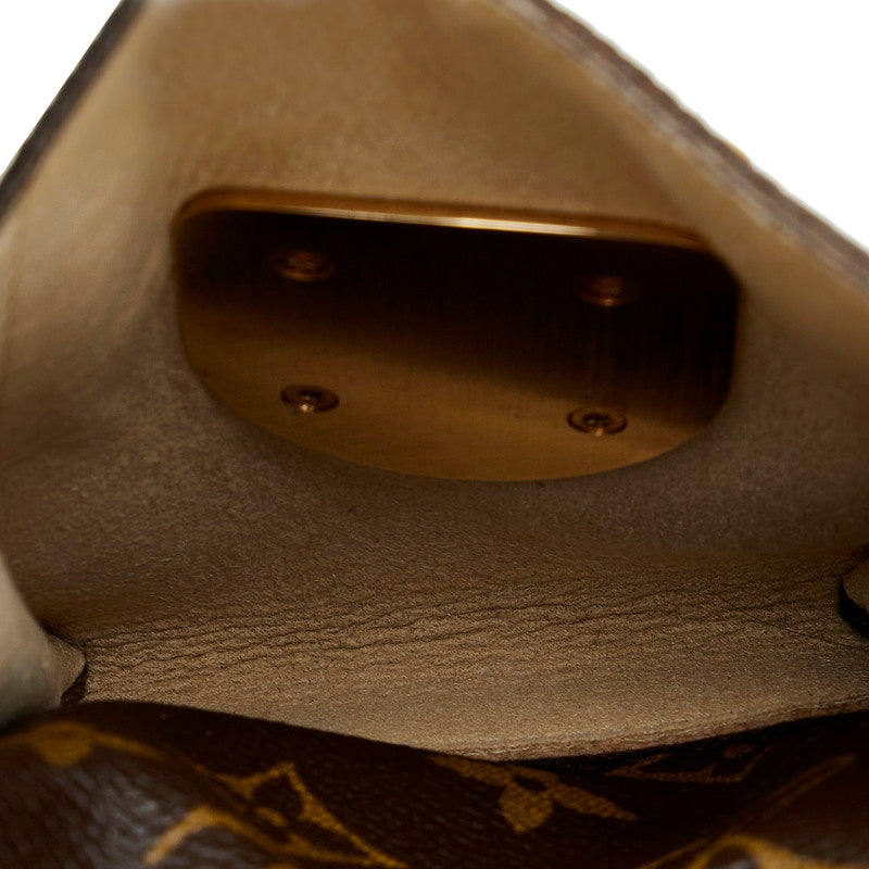 Louis Vuitton Monogram Manhattan PM Handbag Brown