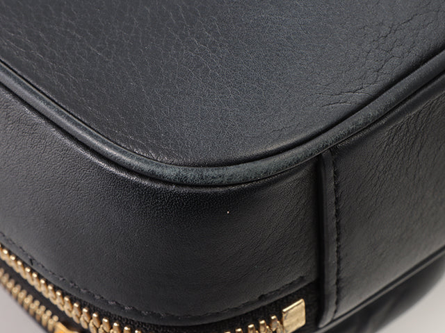 Louis Vuitton Utility Crossbody Leather Black
