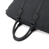 Louis Vuitton Aerogram Lockit Tote Shoulder Bag Leather Black