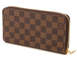 Louis Vuitton Zippy Wallet Long Wallet Damier Rose Ballerine