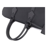 Louis Vuitton Aerogram Takeoff Shoulder Bag Leather Black