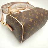 Louis Vuitton Monogram Speedy Bandouliere 20 Handbag Beige
