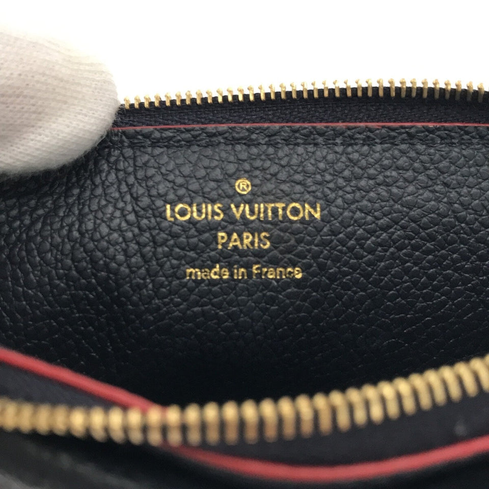 Louis Vuitton Porto Cartrecto Verso Coin Case Marine Rouge Monogram