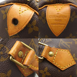 Louis Vuitton Monogram Speedy 25  Handbag Brown