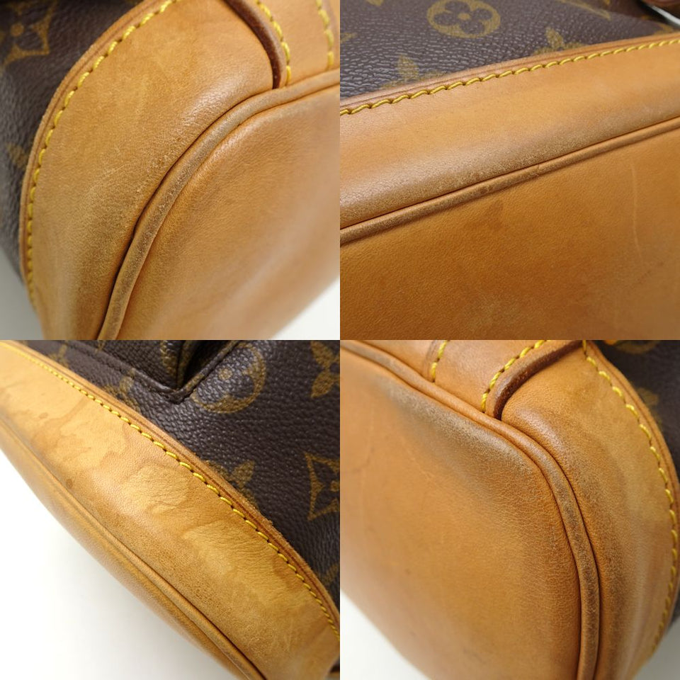 Louis Vuitton Monogram Montsuri MM Backpack Brown