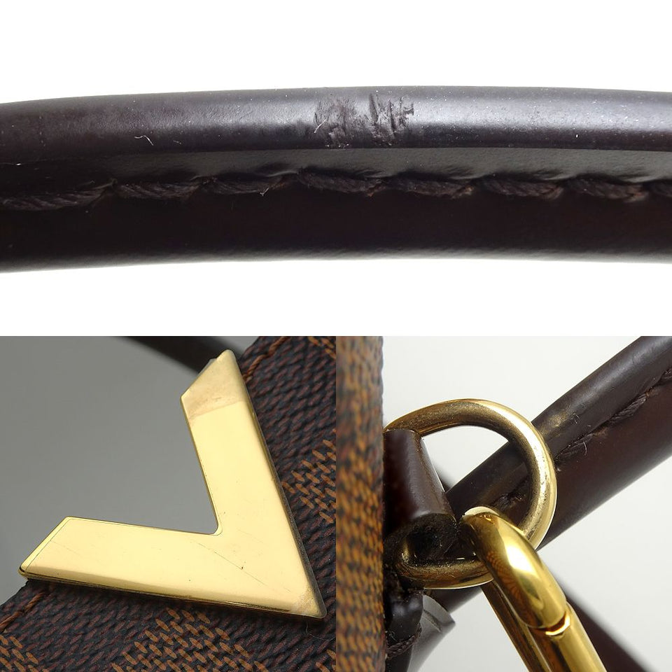 Louis Vuitton Damier Kensington 2way Bag Ebene