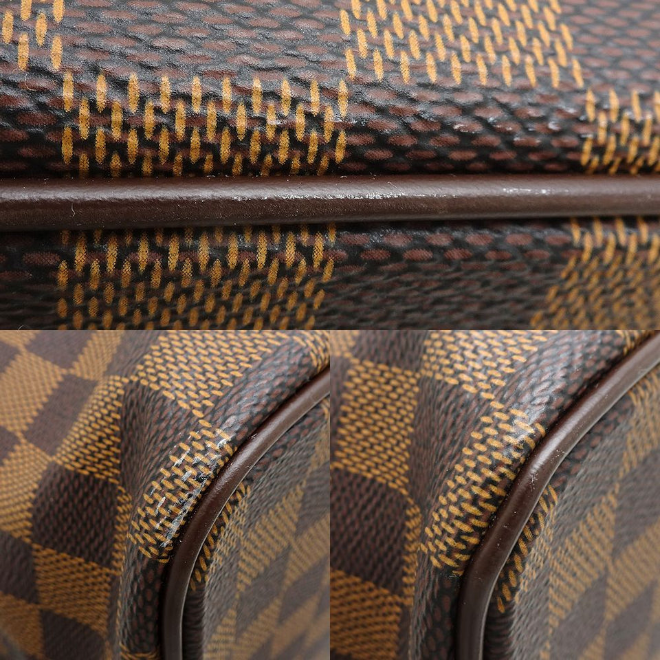 Louis Vuitton Damier Saleya MM Shoulder Bag Ebene