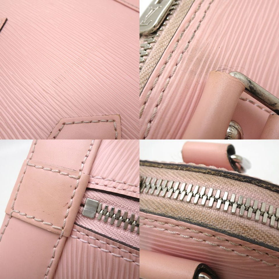 Louis Vuitton Epi Alma BB 2Way Bag Rose Ballerine Pink