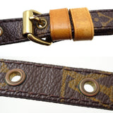 Louis Vuitton Monogram Danube Crossbody Shoulder Bag Brown