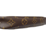 Louis Vuitton Monogram Pochette Accessoire Handbag Brown