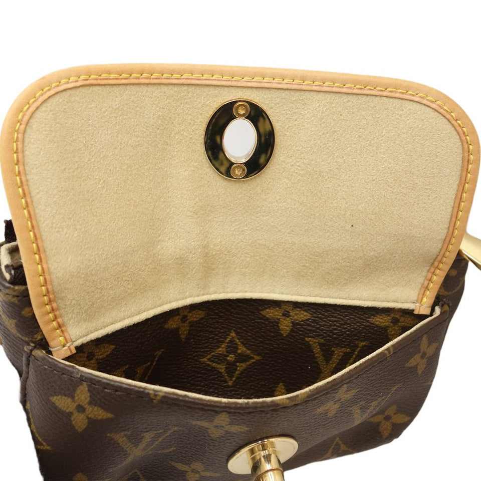 Louis Vuitton Monogram Pochette Tical Pochette Brown