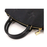 Louis Vuitton Monogram Emplant Petit Palais PM Shoulder Bag Leather
