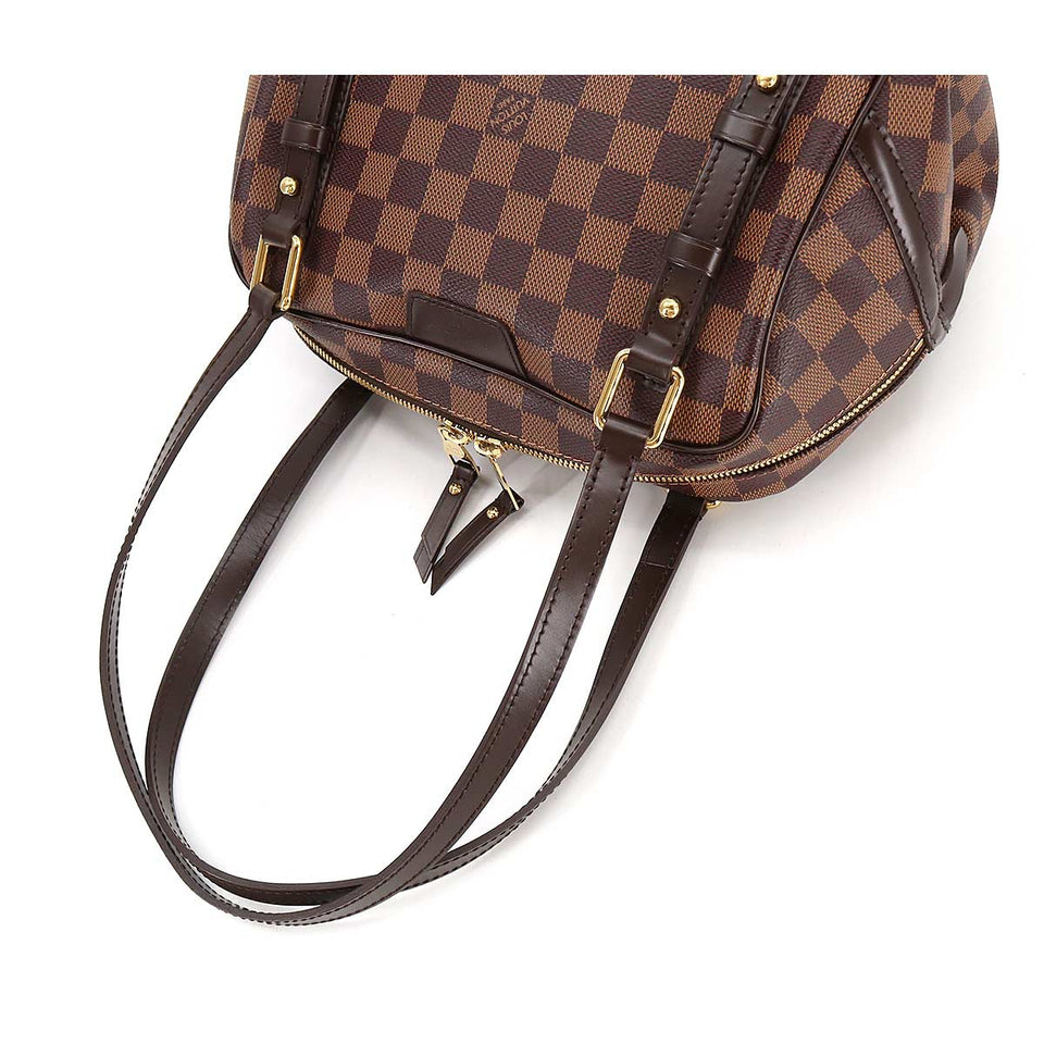 Louis Vuitton Damier Rivington PM Shoulder Bag Ebene