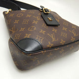 Louis Vuitton Monogram Odeon NM PM Shoulder Bag Brown