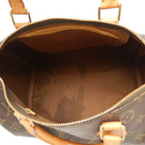 Louis Vuitton Monogram  Speedy 30 Handbag Brown