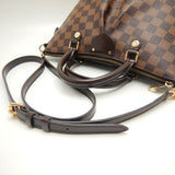 Louis Vuitton Damier Sienna PM Handbag Brown