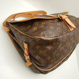 Louis Vuitton Monogram Saumur 35 Shoulder Bag Brown