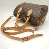 Louis Vuitton Monogram Speedy Bandouliere 25 Handbag Brown