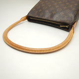 Louis Vuitton Monogram Looping MM Shoulder Bag Brown