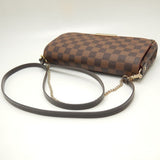 Louis Vuitton Damier Favorite MM Shoulder Bag Ebene