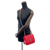 Saint Laurent- Paris Shoulder Bag Vicky Patent Pink