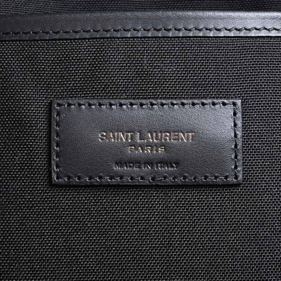 Saint Laurent- Nylon Backpack Rucksack Black