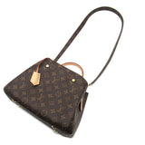 Louis Vuitton Montaigne BB Tote Bag Canvas Monogram