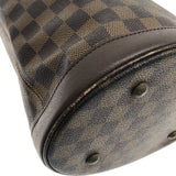 Louis Vuitton Marais Bucket Bag Ebene Damier Canvas
