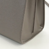 Saint Laurent- Cassandra Top Handle Medium Gray