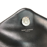 Saint Laurent- Lulu Backpack Medium Calf Leather Rucksack Daypack Black