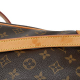 Louis Vuitton Monogram Odeon PM Crossbody Shoulder Bag Brown