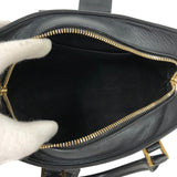 Saint Laurent- Cabas Small Leather Handbag Black
