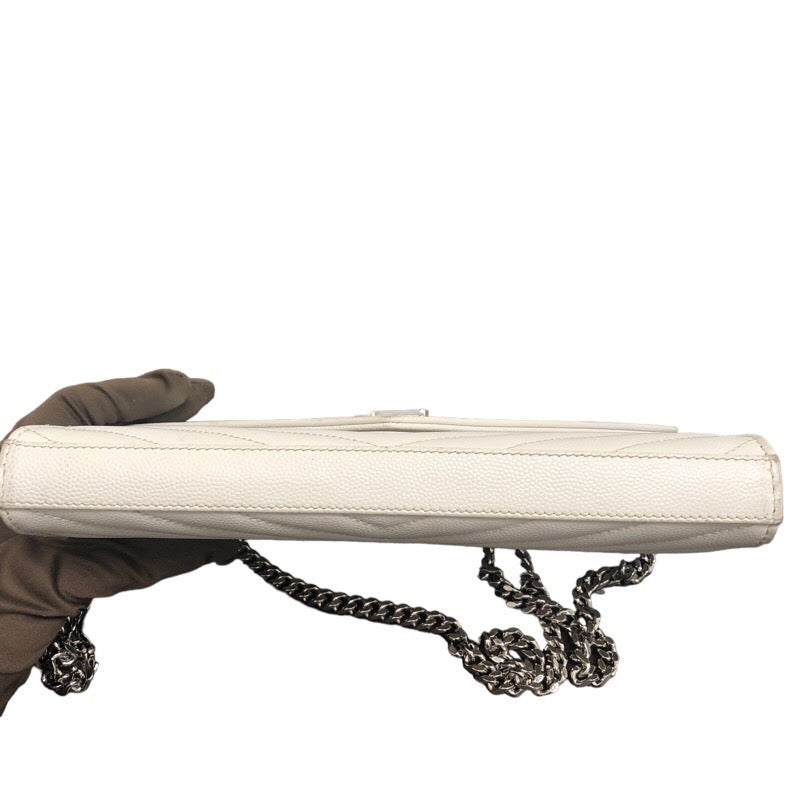 Saint Laurent- Stitch Chain Wallet Shoulder Bag