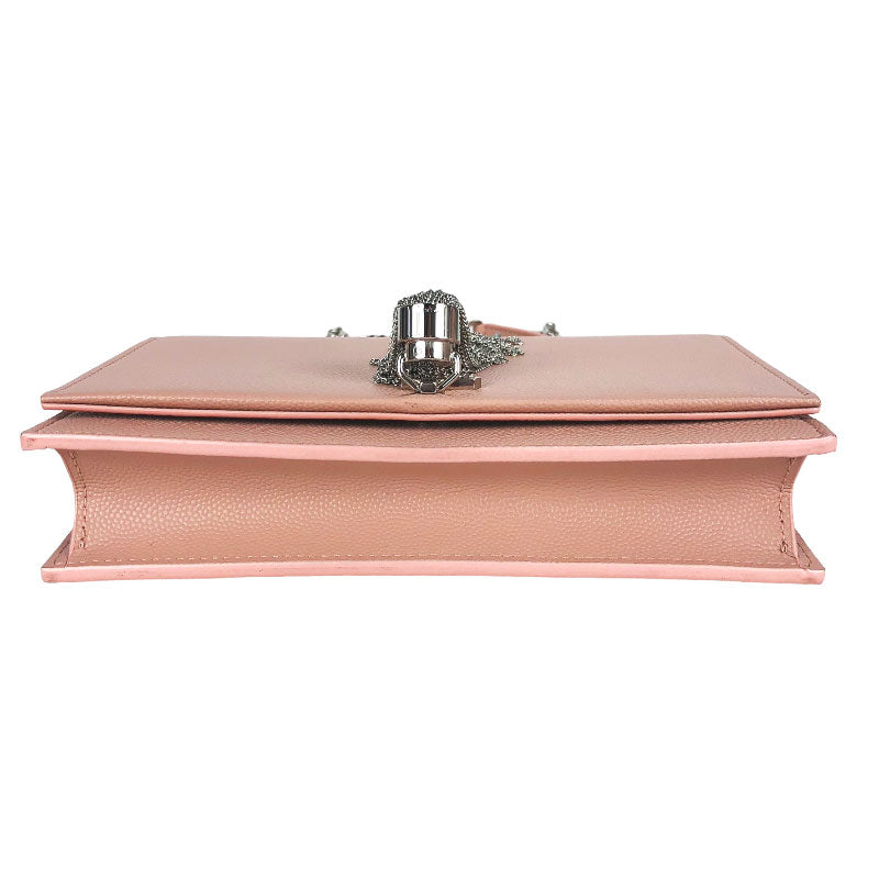 Saint Laurent- Kate Chain Pink Shoulder Bag
