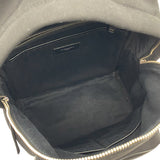 Saint Laurent- City Mini Backpack Leather Black Silver Hardware Rucksack