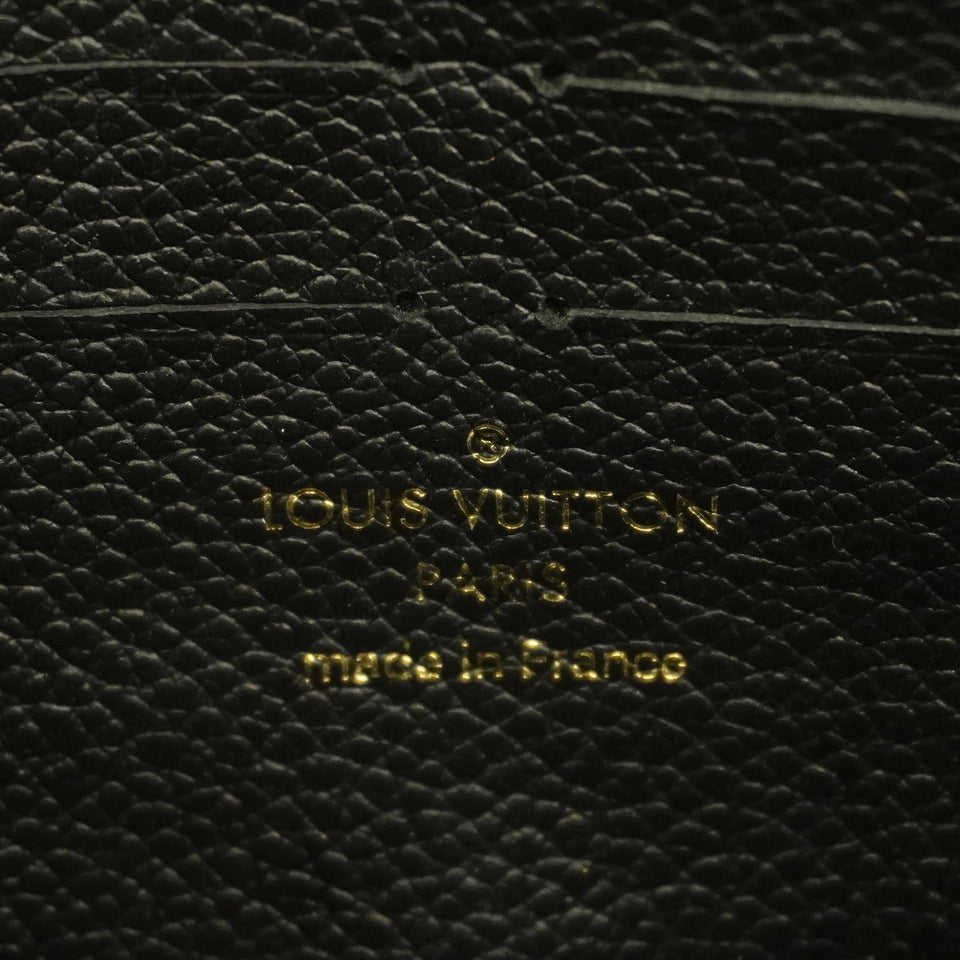 Louis Vuitton Vavin Chain Wallet Monogram Implant Noir Black