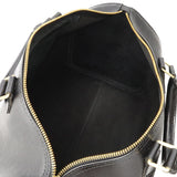 Louis Vuitton Epi Speedy 35 Handbag Boston Bag Leather Noir Black