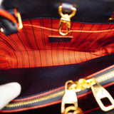 Louis Vuitton Monogram Emplant Montaigne BB Marine Rouge