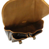 Louis Vuitton Monogram Sack Bass Shoulder Bag Brown