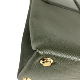 Louis Vuitton Rose Des Vents MM Handbag Calf Leather Black
