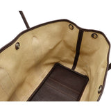 Hermes Garden Party PM Tote Bag Canvas Buffle Leather