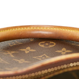 Louis Vuitton Monogram Lockit Tote Bag Brown