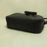 Louis Vuitton Saintonge Shoulder Bag  Monogram Implant Black