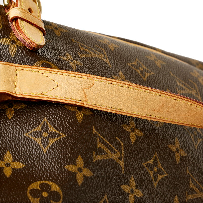 Louis Vuitton Monogram Hippo Piano Tote Bag Brown Leather
