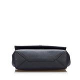 Louis Vuitton Lock Me 2 BB Handbag Shoulder Bag 2WAY Noir Black Leather