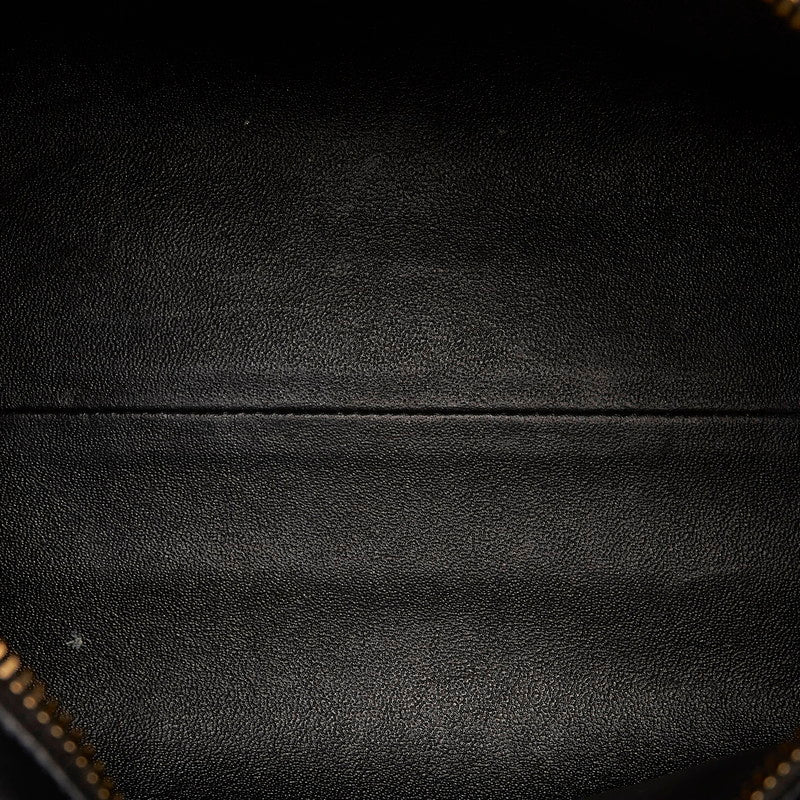 Saint Laurent- Baby Cabas Black Leather Handbag Shoulder Bag