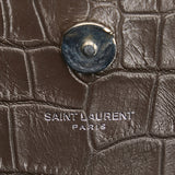 Saint Laurent- Kate Double Chain Shoulder Brown
